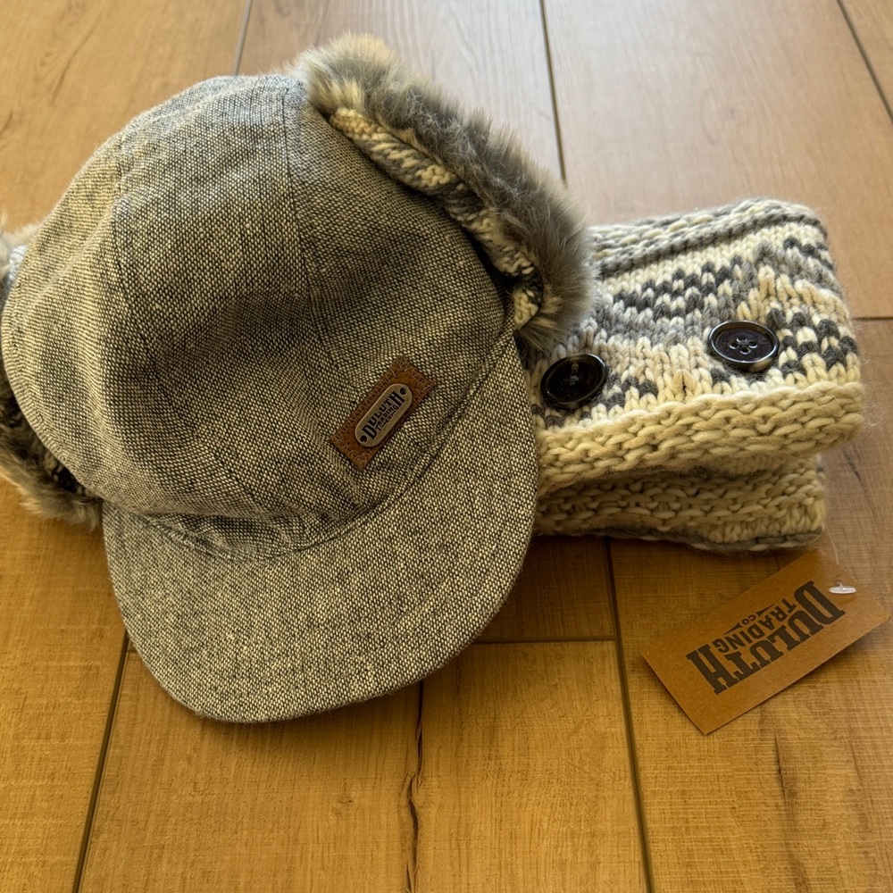 Duluth Trading Co Hat & Neck Warmer set NWT